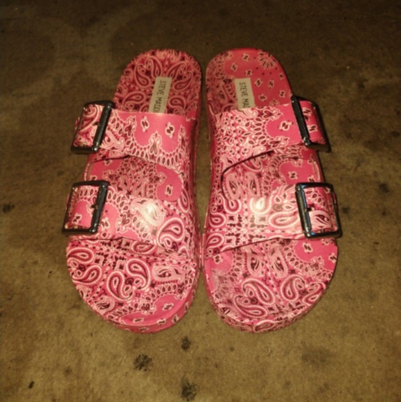 Steve Madden Shoes - Pink Steve Madden Sandals